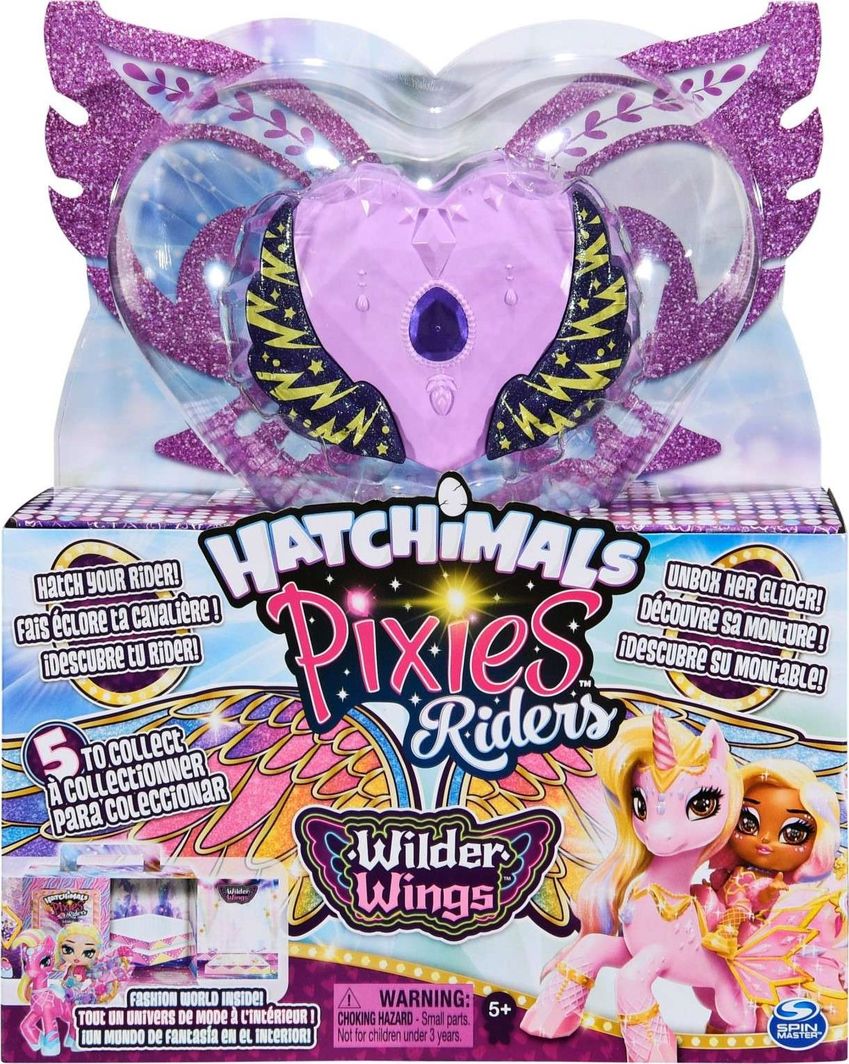 Figurka Spin Master Hatchimals Pixies Riders - laleczka Magical Mel i zwierzak Ponygator (6059691) 1