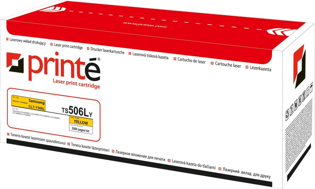 Toner Printe TS506LY Yellow Zamiennik CLT-Y506L (FCPPRTS506LY) 1