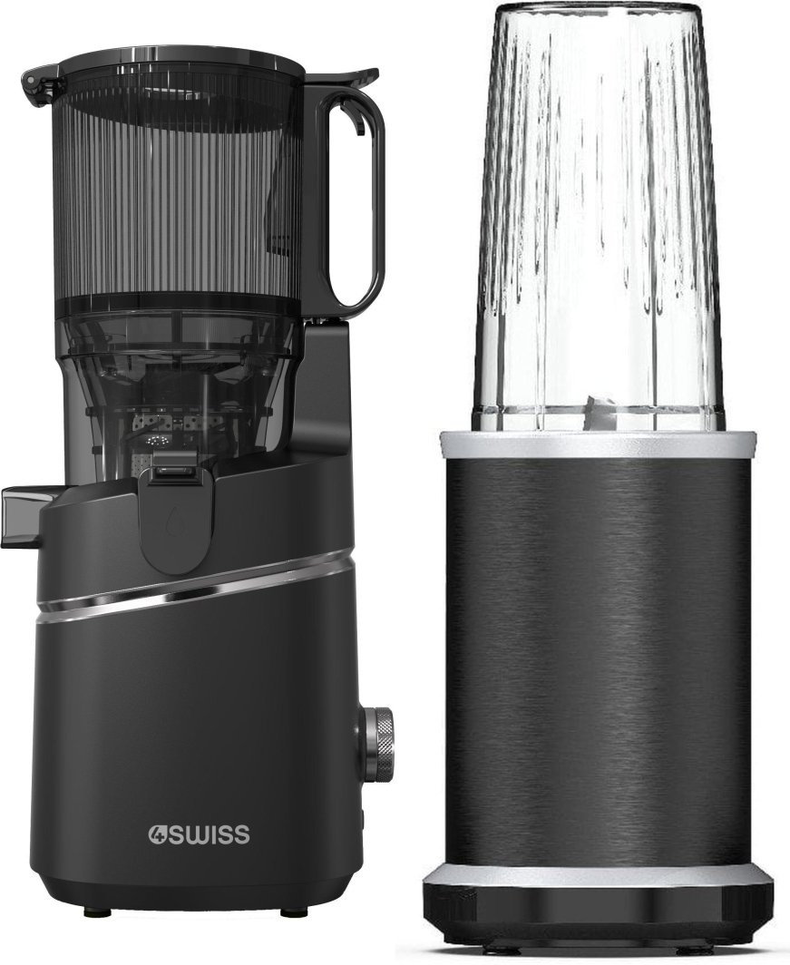 Wyciskarka wolnoobrotowa 4Swiss WB025 + blender NB102 1