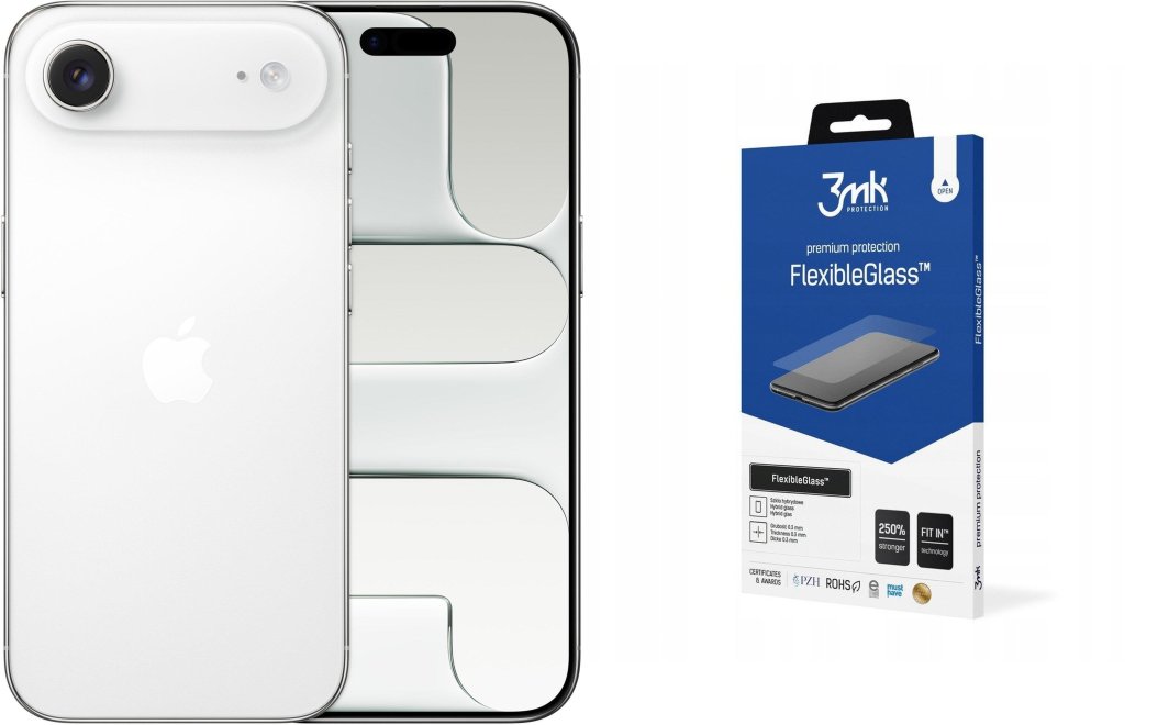 Smartfon Apple iPhone Air 5G 256GB Biały (MG2M4ZD/A) + FlexibleGlass 1