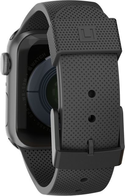 Urban UAG Dot [U] - silikonowy pasek do Apple Watch 38/40 mm (black) 1