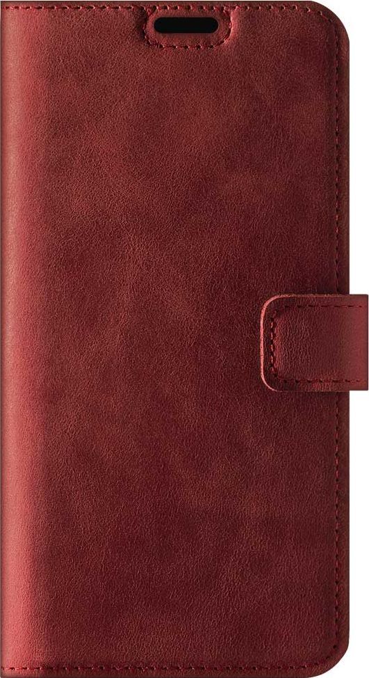 Surazo Etui na telefon Surazo ze skóry naturalnej Wallet case - Nubuk Czerwony 1