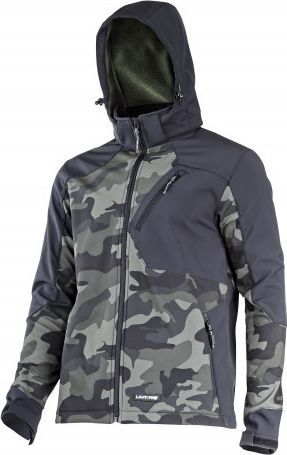Lahti Pro KURTKA SOFTSHELL Z KAPT. MORO ZIEL.-CZAR., "XL", CE, LAHTI 1