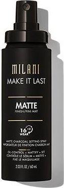 Milani Make It Last Matte Charcoal Setting Spray matująca mgiełka do twarzy 60ml 1