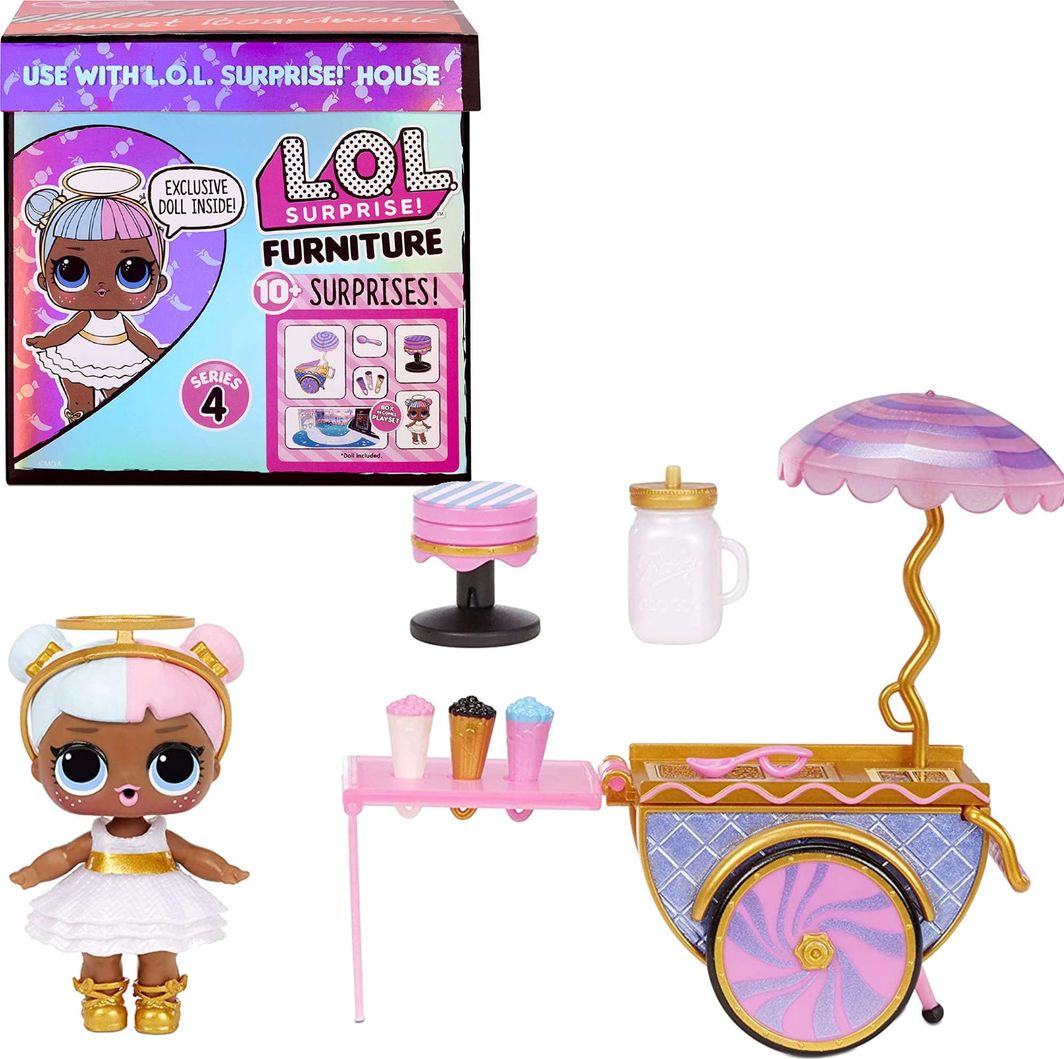 MGA L.O.L. Surprise Mebelki z lalką Sweet Boardwalk 1