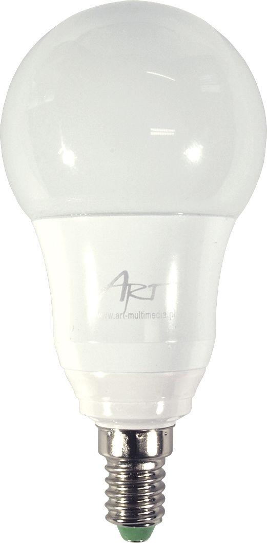 Art Zestaw 6x żarówek LED E14 7W bańka kulka 180st. AC230V, WW 1