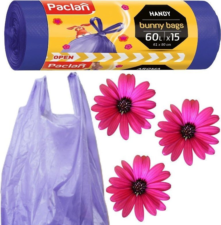 Paclan PACLAN Multitop 60l 14szt - worki na śmiecie zapachowe 1