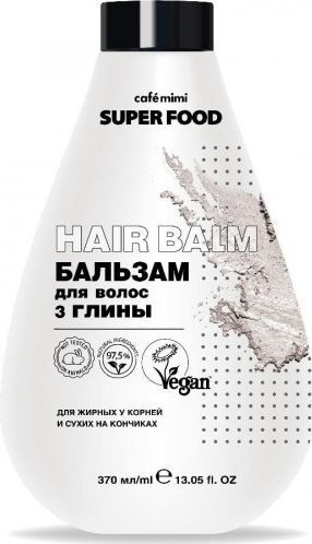 Cafe Mimi Balsam do włosów 3 gliny 370 ml 1