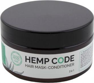 The Good Mood Creators Odbudowujący balsam - maska do włosów z olejem konopnym 2w1 200 ml 1