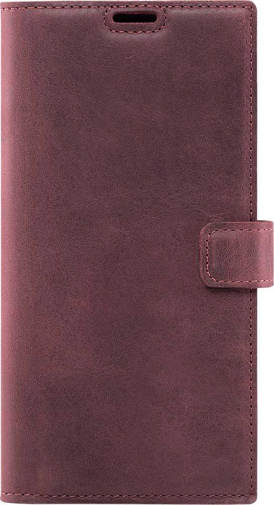Surazo Etui na telefon Surazo ze skóry naturalnej Wallet case - Nubuk Burgund (51941-284) - 51941-284 1