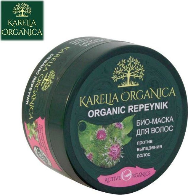 KARELIA ORGANICA Bio maska przeciwko wypadaniu włosom do wszystkich typów włosów 220ml 1