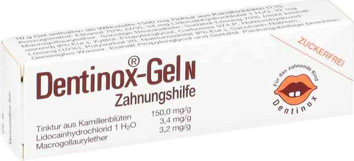 Dentinox Żel  Łagodzący Ząbkowanie 1