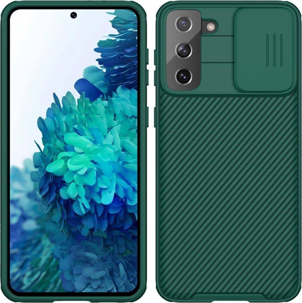 Nillkin Etui Nillkin CamShield Pro do Samsung Galaxy S21+ (Zielone) uniwersalny 1