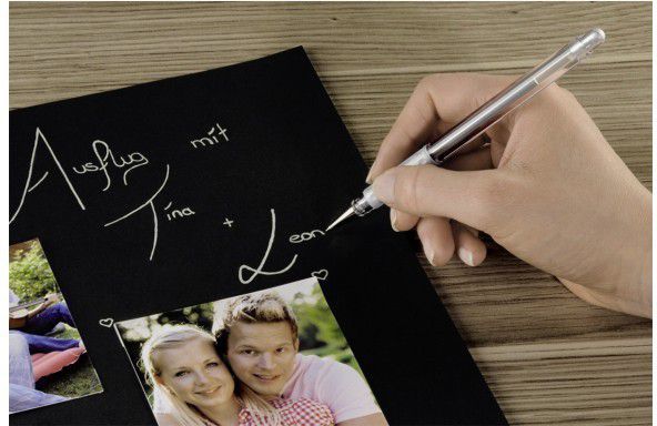 Hama Żelowy, Hybrid Gel Grip Creative Pen 1901, Srebrny (1901) 1