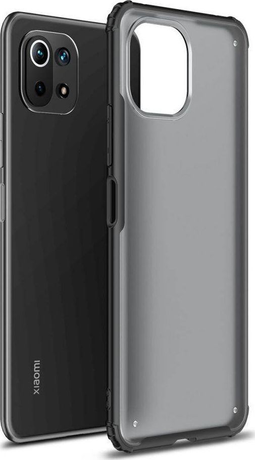 Tech-Protect TECH-PROTECT HYBRIDSHELL XIAOMI MI 11 LITE/MI 11 LITE 5G FROST BLACK 1