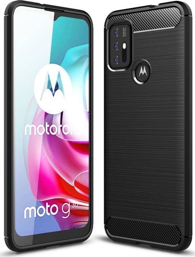 Tech-Protect TECH-PROTECT TPUCARBON MOTOROLA MOTO G10/G30 BLACK 1