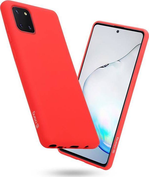 Crong Crong Color Cover - Etui Samsung Galaxy Note 10 Lite (czerwony) 1