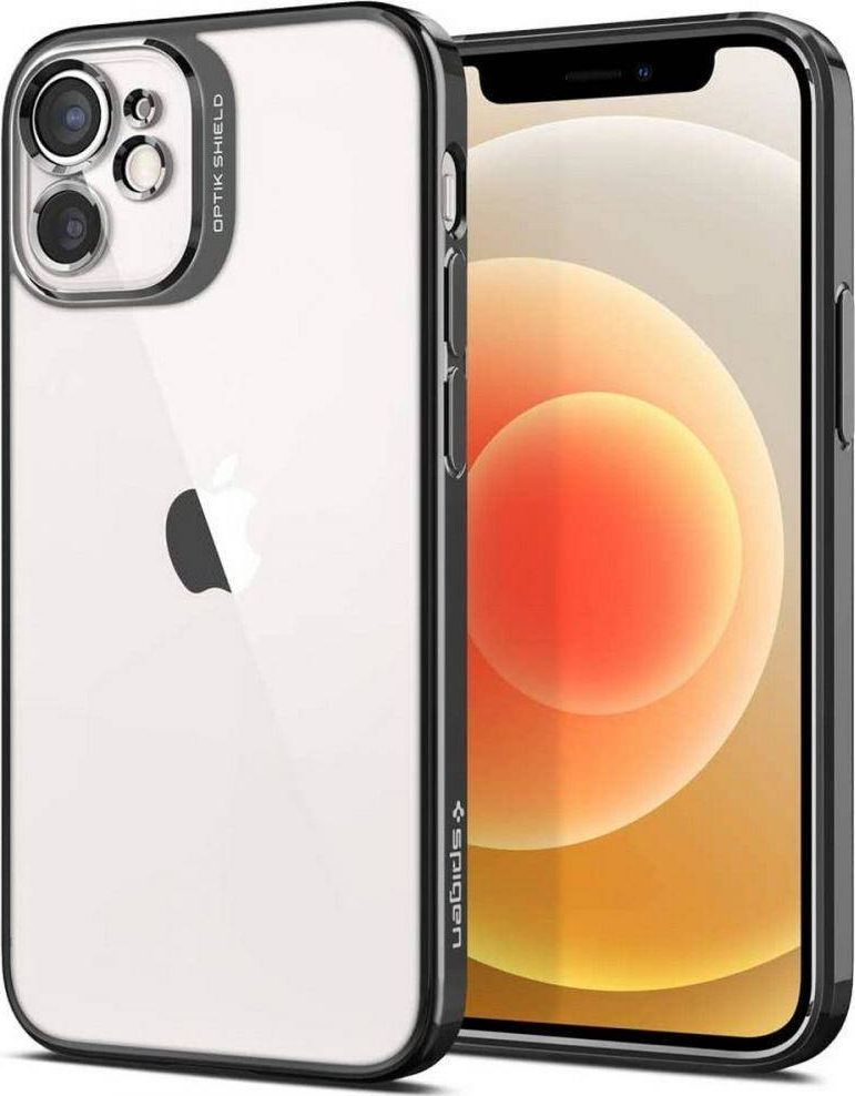 Crong SPIGEN OPTIK CRYSTAL IPHONE 12 MINI CHROME GREY 1