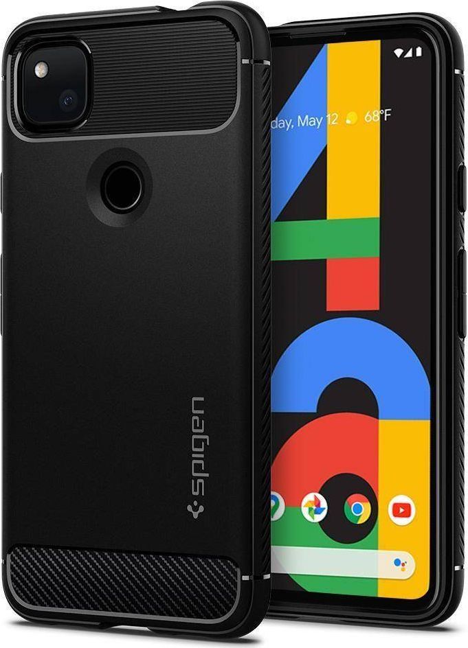 Crong SPIGEN RUGGED ARMOR GOOGLE PIXEL 4A MATTE BLACK 1
