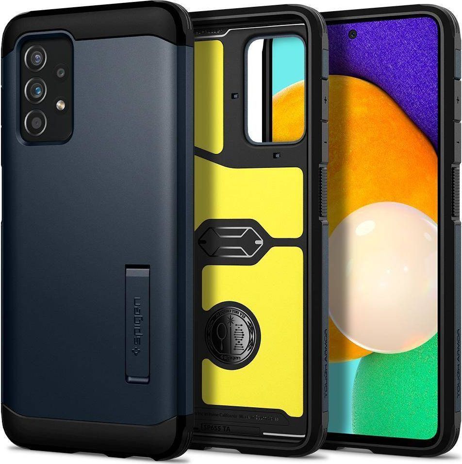 Crong SPIGEN TOUGH ARMOR GALAXY A52 LTE/5G METAL SLATE 1