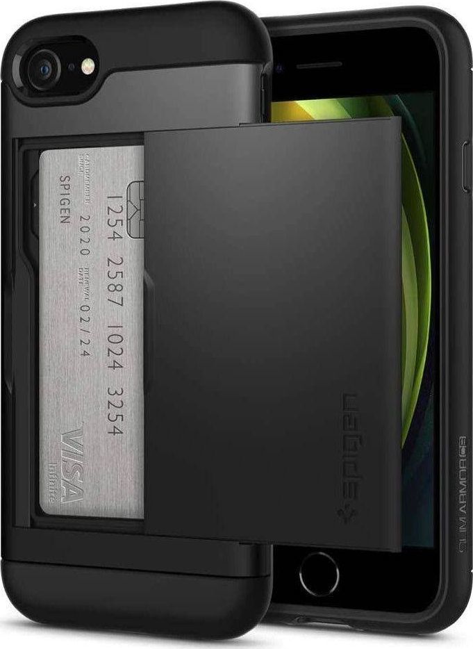 Crong SPIGEN SLIM ARMOR CS IPHONE 7/8/SE 2020 BLACK 1