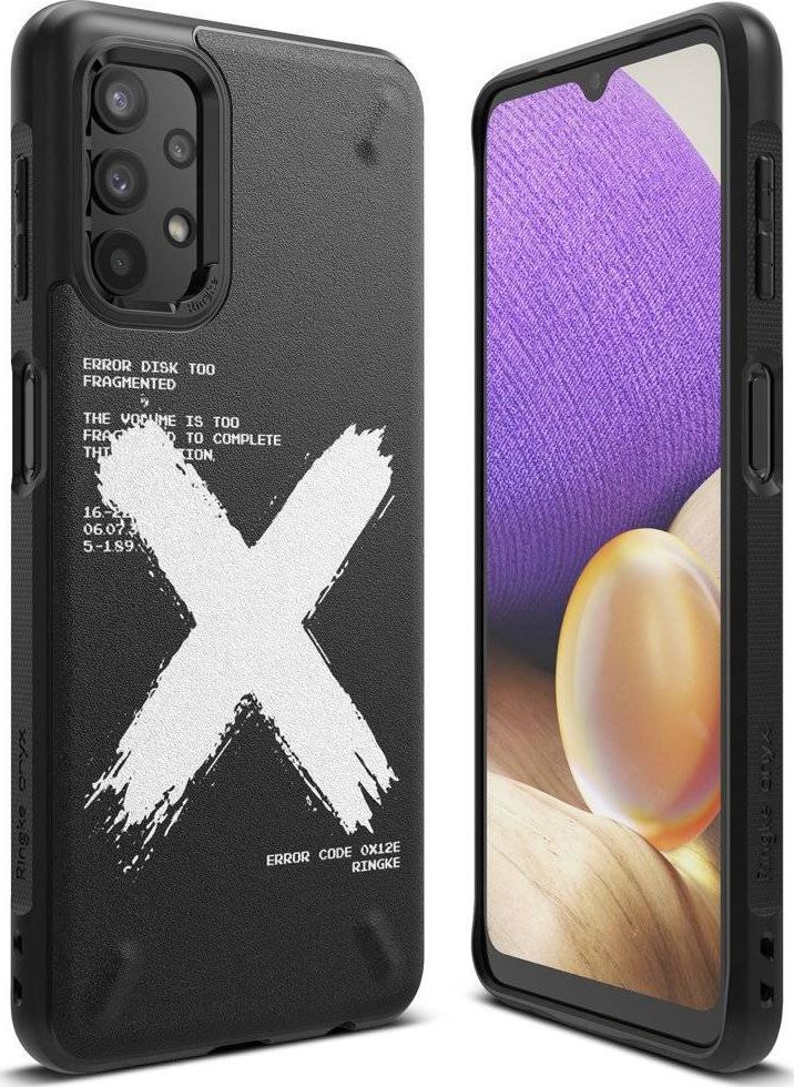 Ringke Ringke Onyx Design wytrzymałe etui pokrowiec Samsung Galaxy A32 5G czarny (X) (OXSG0043) 1