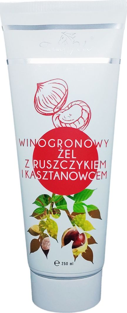 Farm-Vix Żel Winogronowy Z Ruszczykiem I Kasztanowcem W Tubie 250Ml Farm-Vix 1