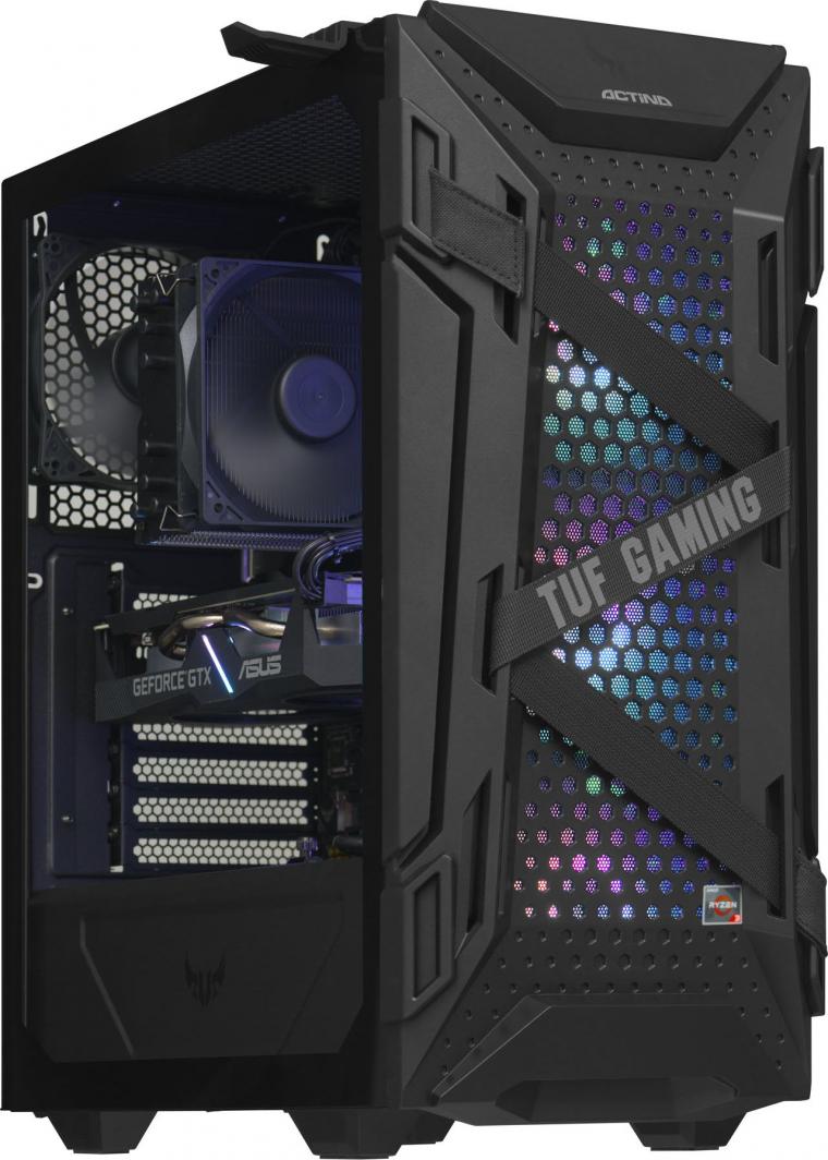 Komputer Action Actina PBA, Ryzen 7 3700X, 16 GB, RTX 3070, 512 GB SSD 1 TB HDD 1