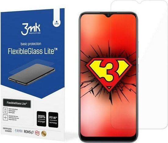 3MK 3MK FlexibleGlass Lite Realme C12 Szkło Hybrydowe Lite 1