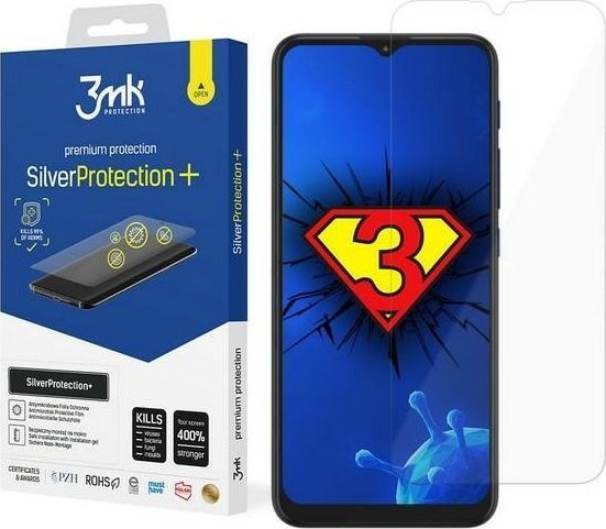 3MK 3MK Silver Protect+ Motorola Moto E7 Power Folia Antymikrobowa montowana na mokro 1