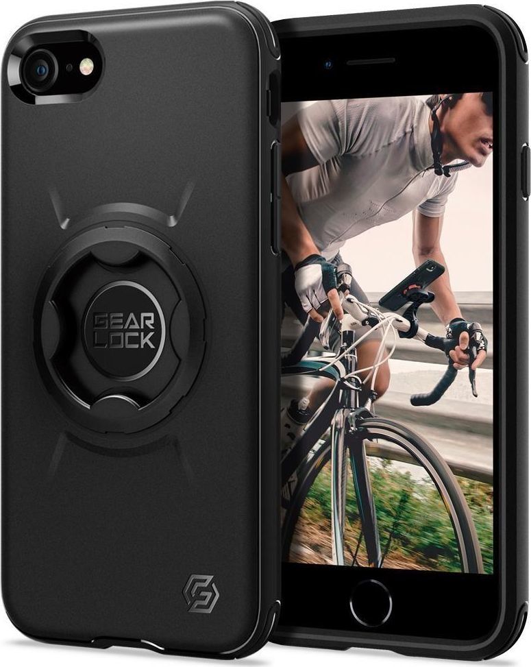 Spigen SPIGEN GEARLOCK GCF121 BIKE MOUNT CASE IPHONE 7/8/SE 2020 BLACK 1