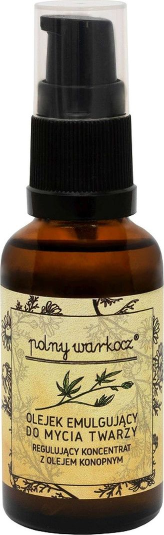 Polny Warkocz Oczyszczający koncentrat z olejem konopnym mini 30 ml 1