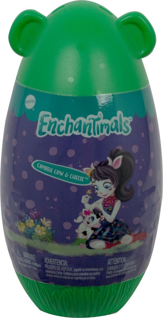 Mattel Enchantimals Jajko niespodzianka Cambrie Cow & Cheese GPL94_GTM35 1