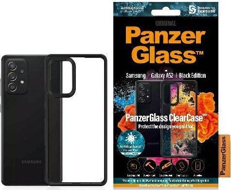 PanzerGlass PanzerGlass ClearCase Samsung A52 A525 czarny/black 1