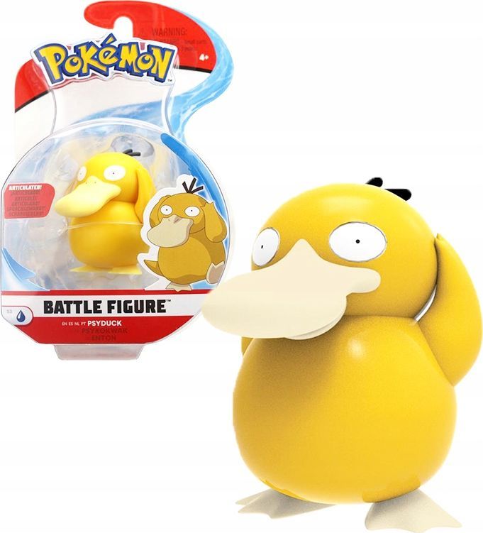 Figurka Wicked Cool Toys Figurka Pokemon Battle Psyduck 1