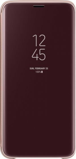 Samsung FUTERAŁ ORYGINALNY SAMSUNG CLEAR VIEW STANDING COVER DO G965 GALAXY S9 PLUS ZŁOTY 1