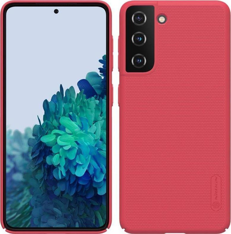 Nillkin Nillkin Etui Frosted Shield Samsung Galaxy S21 czerwone 1