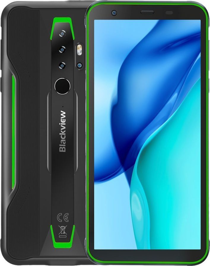 Smartfon Blackview BV6300 Pro 6/128GB Dual SIM Czarno-zielony + Folia Hydrożelowa Rock Space Anti Blue 1