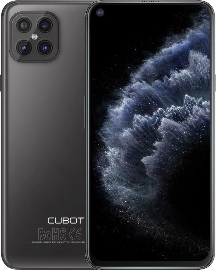 Smartfon Cubot C30 + Folia hydrożelowa Rock Space 8/256GB Dual SIM Czarny 1