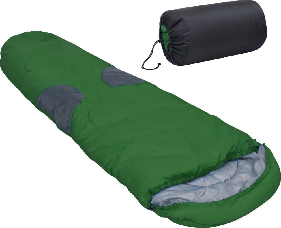vidaXL Śpiwór zielony, -5, 2000 g (92621) 1