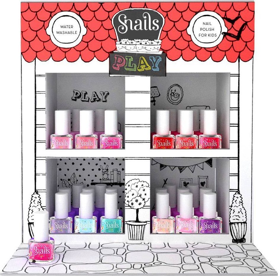 Snails Snails, Display PLAY, mini Snails, (36szt) pusty 1