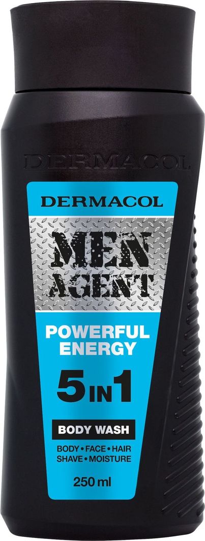 Dermacol Men Agent Powerful Energy 5in1 Żel pod prysznic 250ml 1