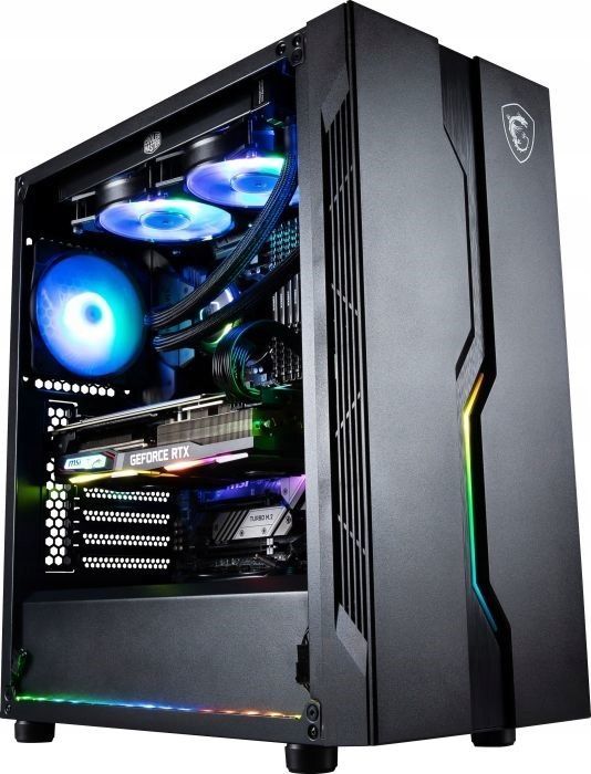 Komputer Vist MSI, Ryzen 7 3700X, 16 GB, RTX 2060, 512 GB M.2 PCIe 2 TB HDD Windows 10 Pro 1