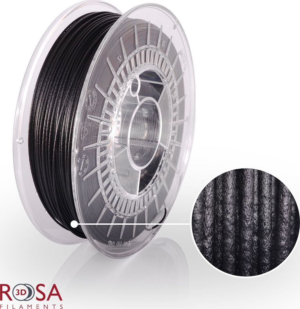ROSA3D Filament PA 15CF czarny (ROSA3D-2974) 1