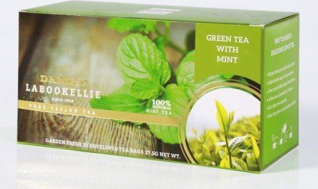 Damro Herbata DAMRO Green Tea with Mint - 25 saszetek 1