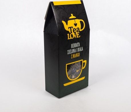 Tea Love Herbata Tea LOVE zielona & biała z mango 55g 1
