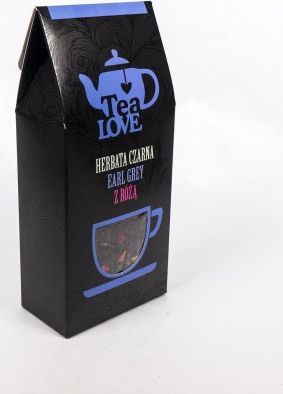 Tea Love Herbata Tea LOVE czarna earl grey z różą 70g 1