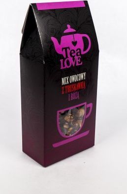 Tea Love Mix owocowy Tea LOVE z truskawką i różą 100g 1