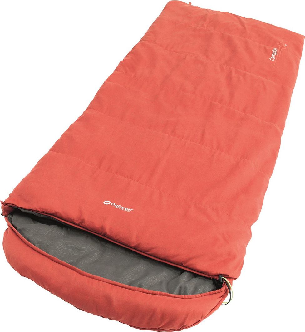 Outwell Śpiwór Campion Lux Red Zamek Lewy (230356) 1