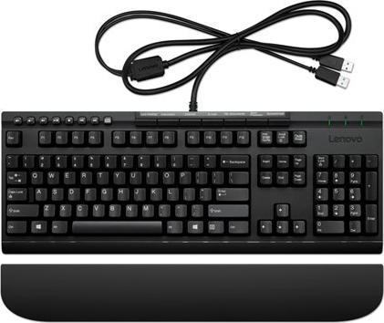 Klawiatura Lenovo Enhanced Performance Przewodowa Czarna RU (4Y40T11855) 1
